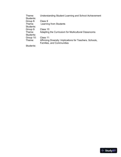 Solution Manual for Affirming Diversity: The Sociopolitical Context of Multicultural Education , 7th Edition - Page 10 preview image