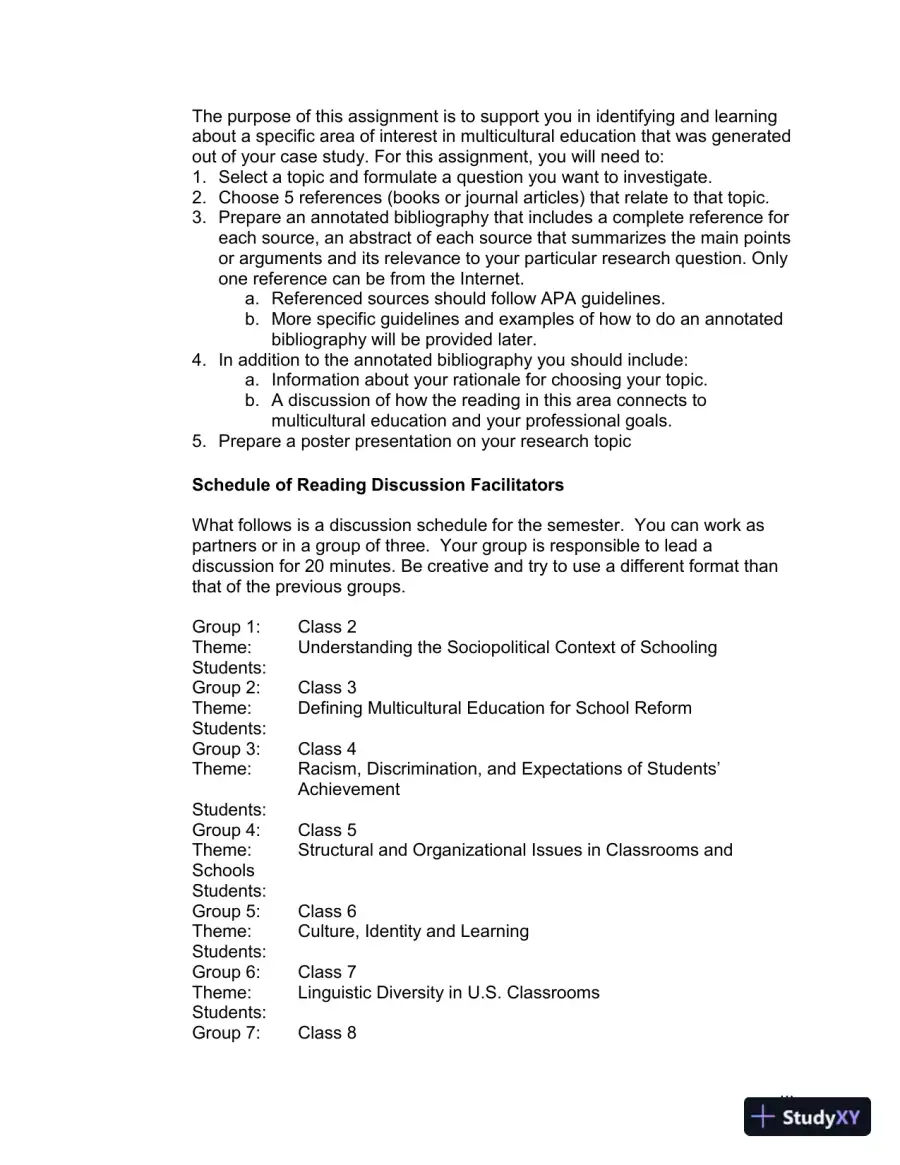 Solution Manual for Affirming Diversity: The Sociopolitical Context of Multicultural Education , 7th Edition, page 9