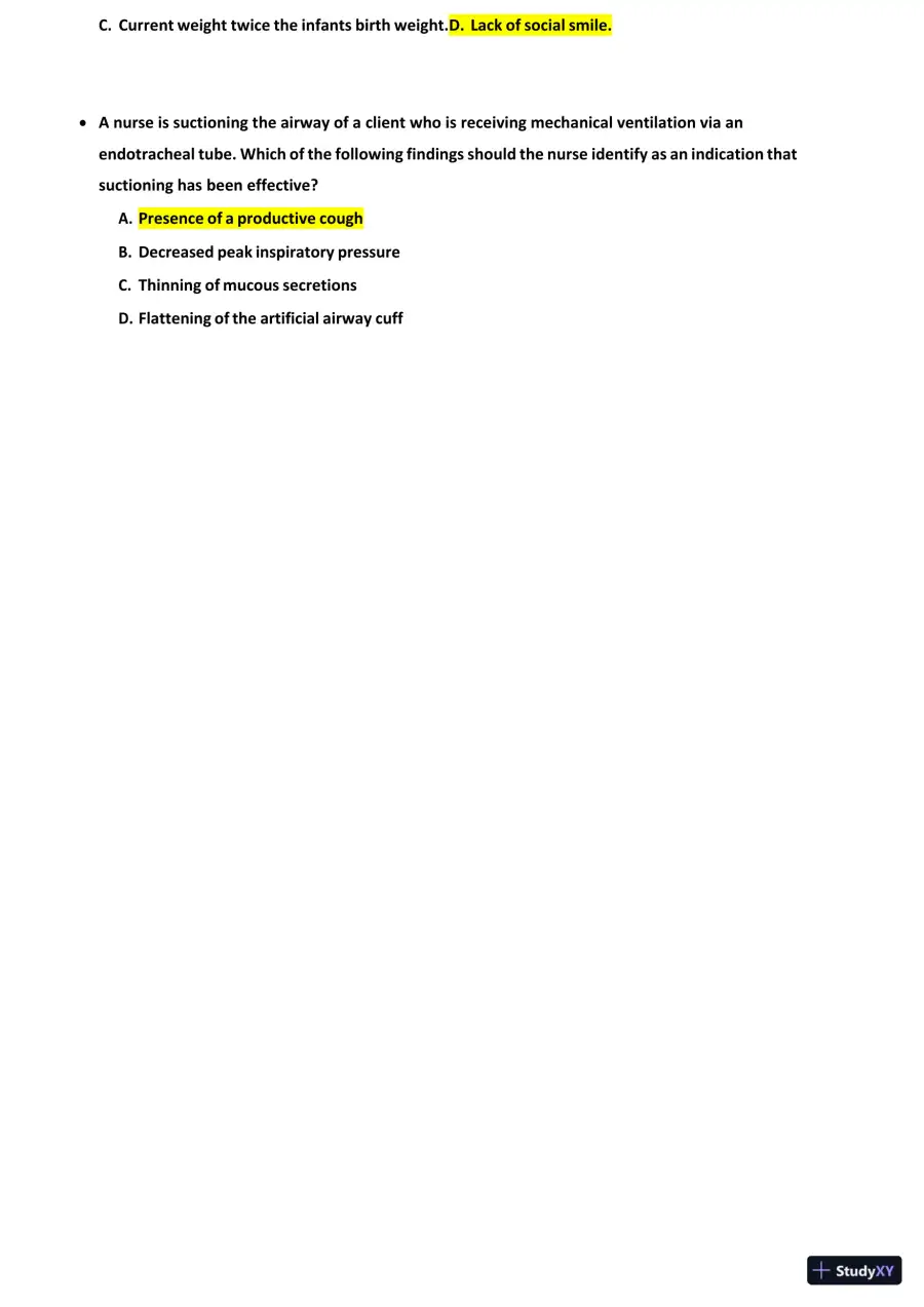 2022-2023 ATI RN Comp Comprehensive, Predictor Exam With Answers (173 Solved Questions), page 14
