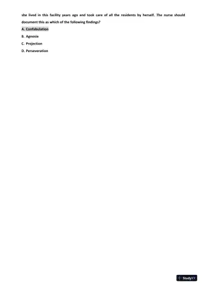 2022-2023 ATI RN Comp Comprehensive, Predictor Exam With Answers (173 Solved Questions) - Page 8 preview image