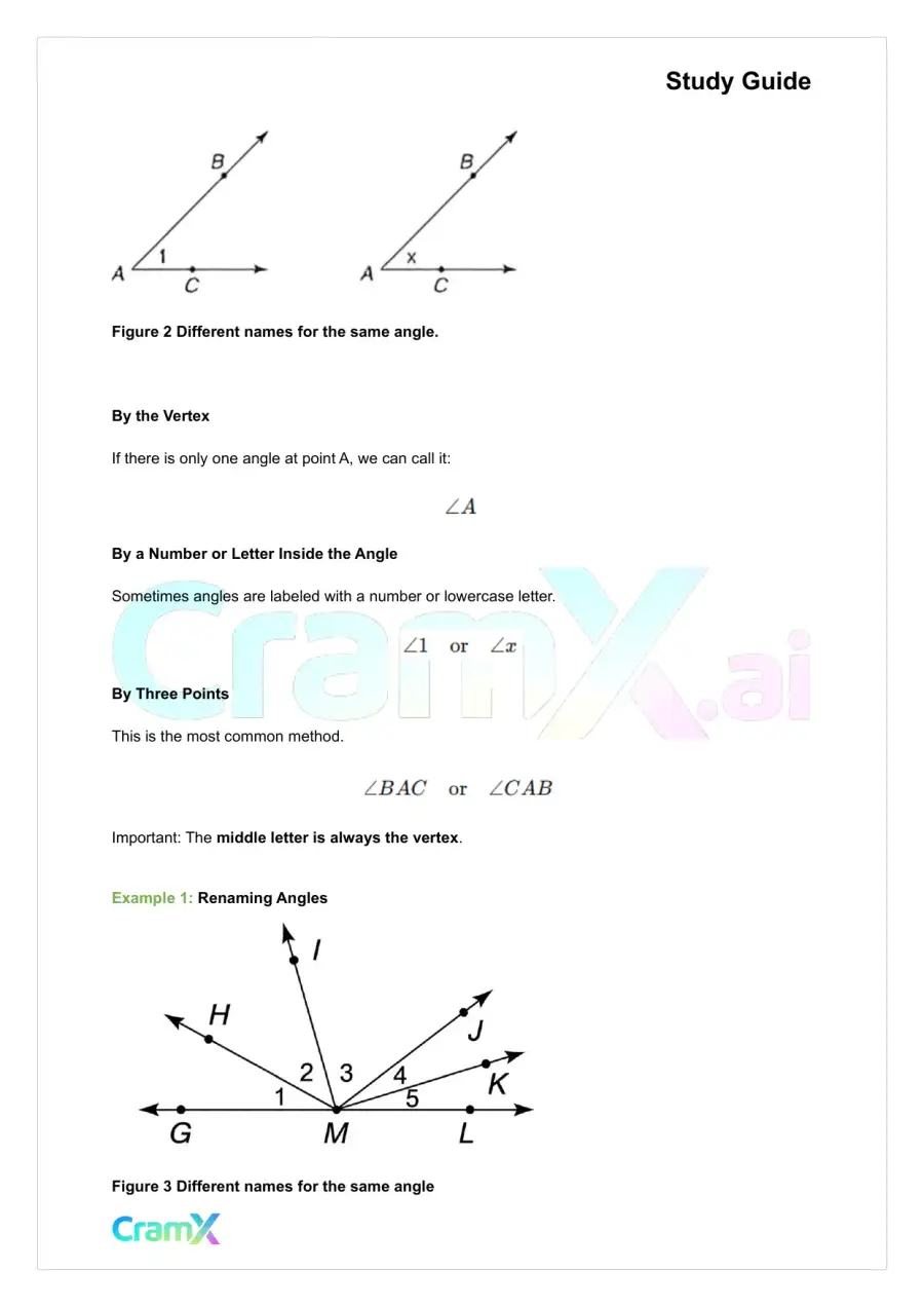 Geometry - Fundamental Ideas, page 2