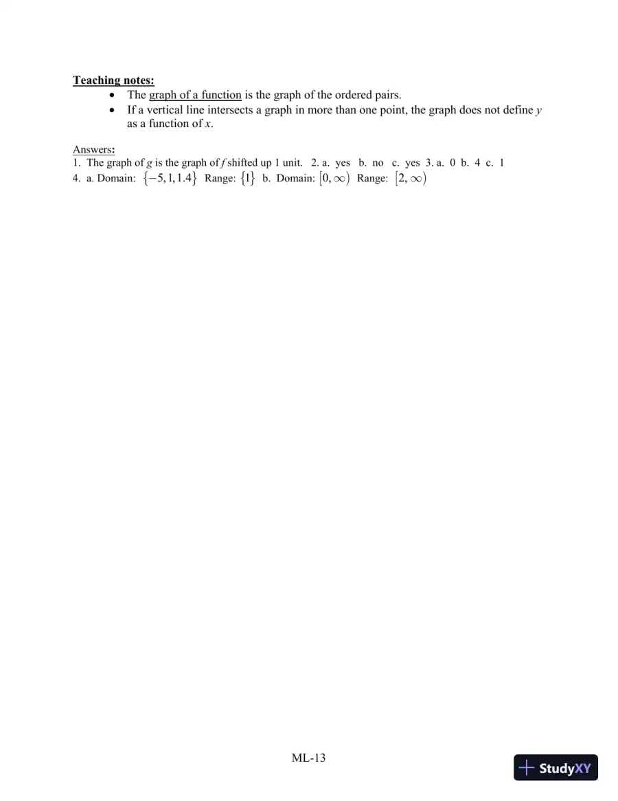 Test Bank for Algebra for College Students, 8th Edition, page 19