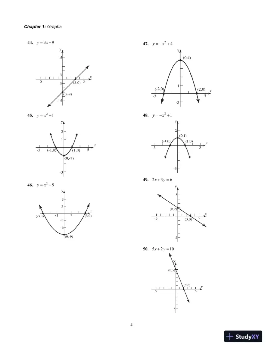 Solution Manual for Precalculus Enhanced with Graphing Utilities, 8th Edition, page 10