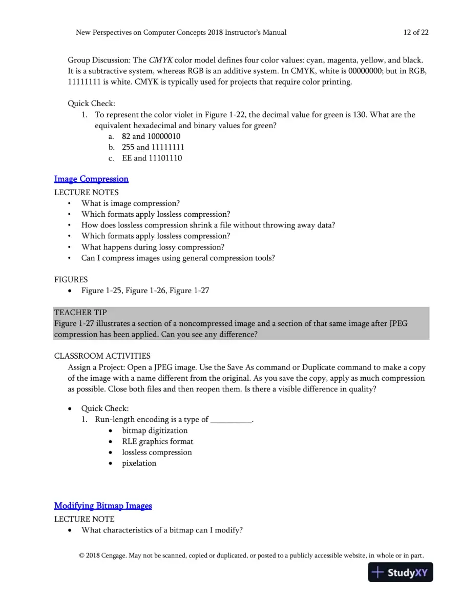 Lecture Notes for New Perspectives on Computer Concepts 2018: Comprehensive, 20th Edition, page 13