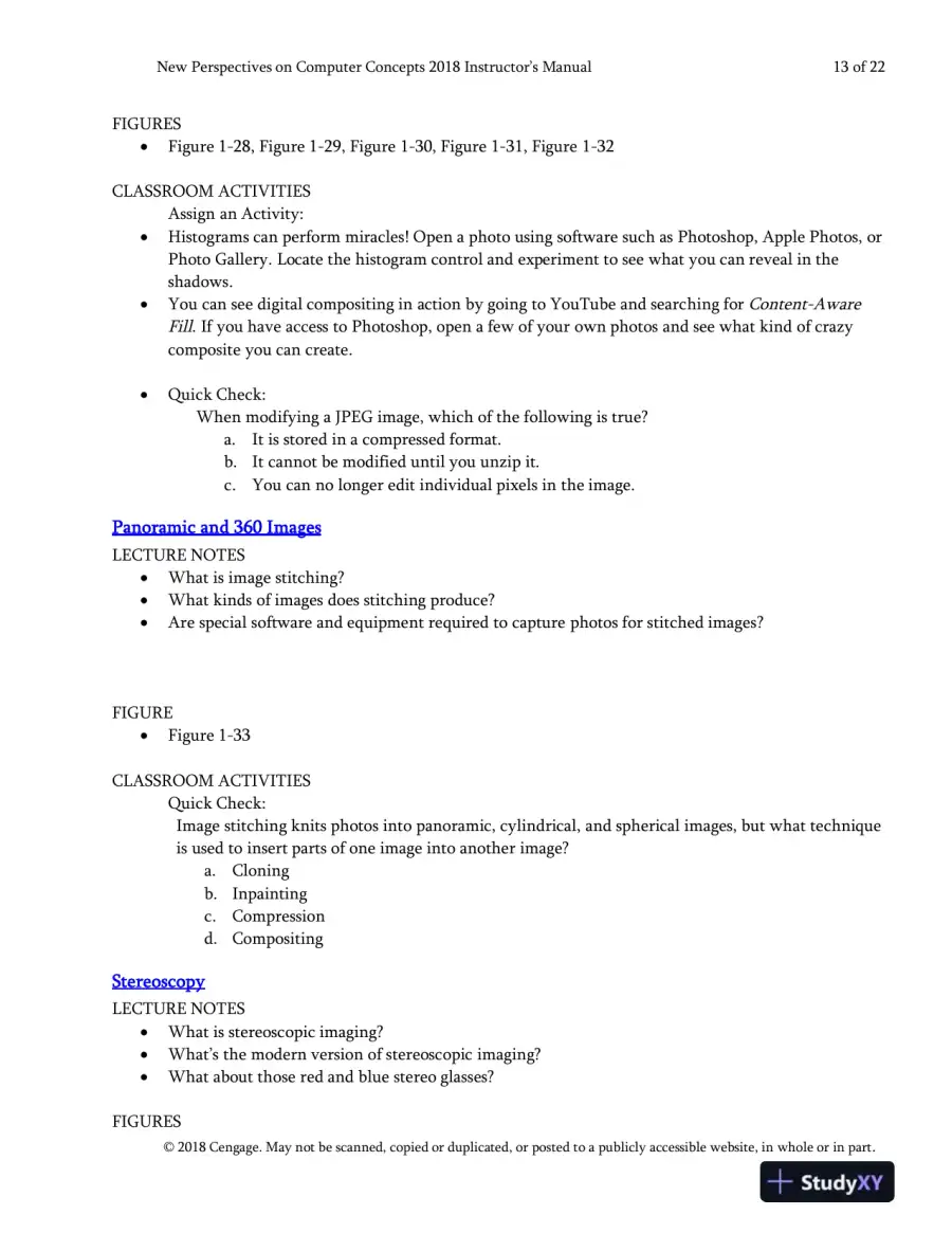 Lecture Notes for New Perspectives on Computer Concepts 2018: Comprehensive, 20th Edition, page 14