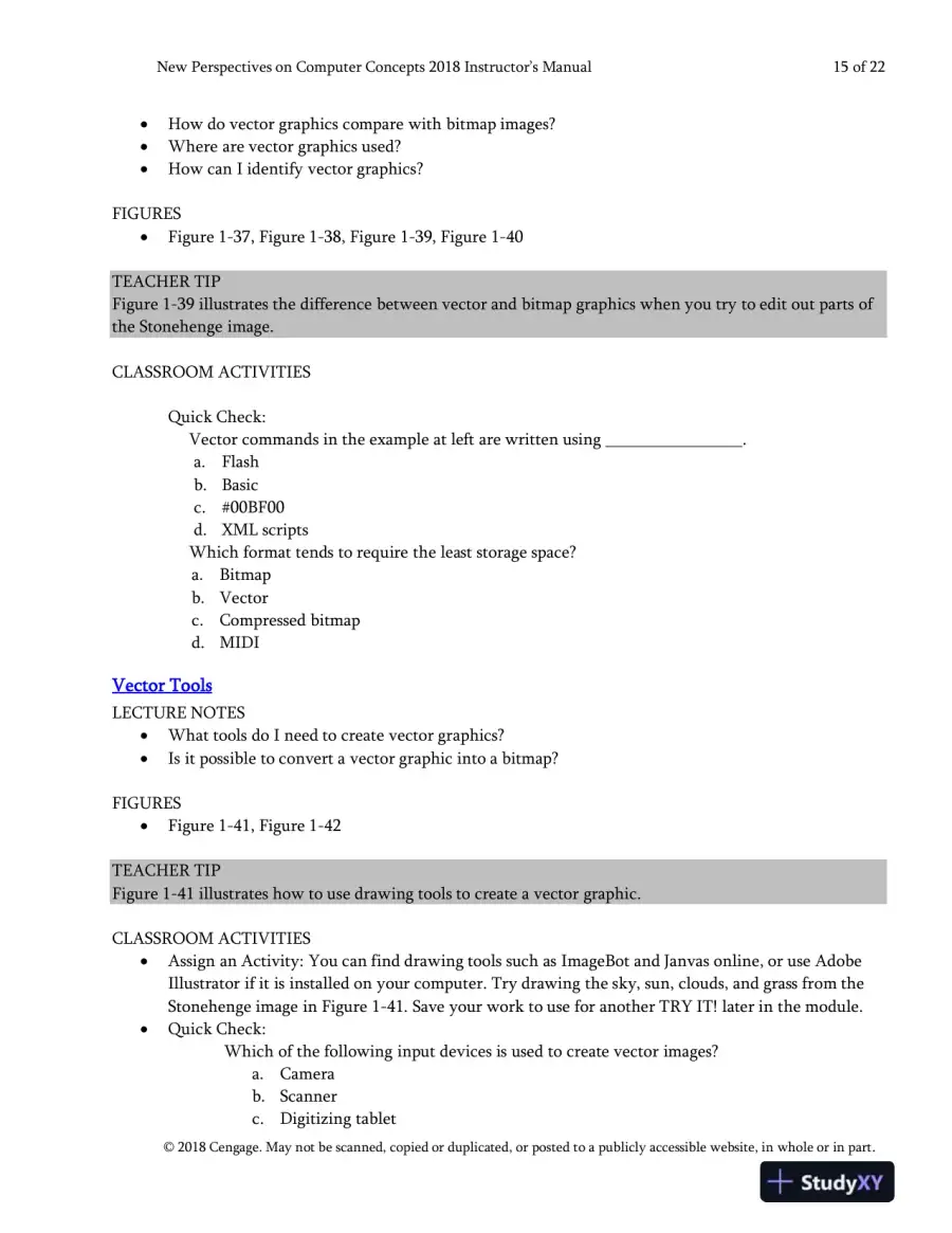 Lecture Notes for New Perspectives on Computer Concepts 2018: Comprehensive, 20th Edition, page 16