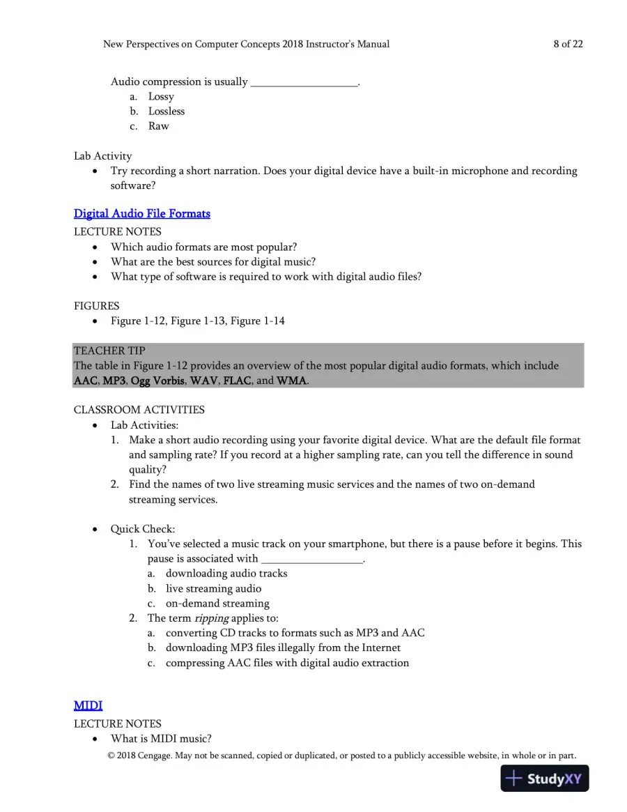 Lecture Notes for New Perspectives on Computer Concepts 2018: Comprehensive, 20th Edition, page 9