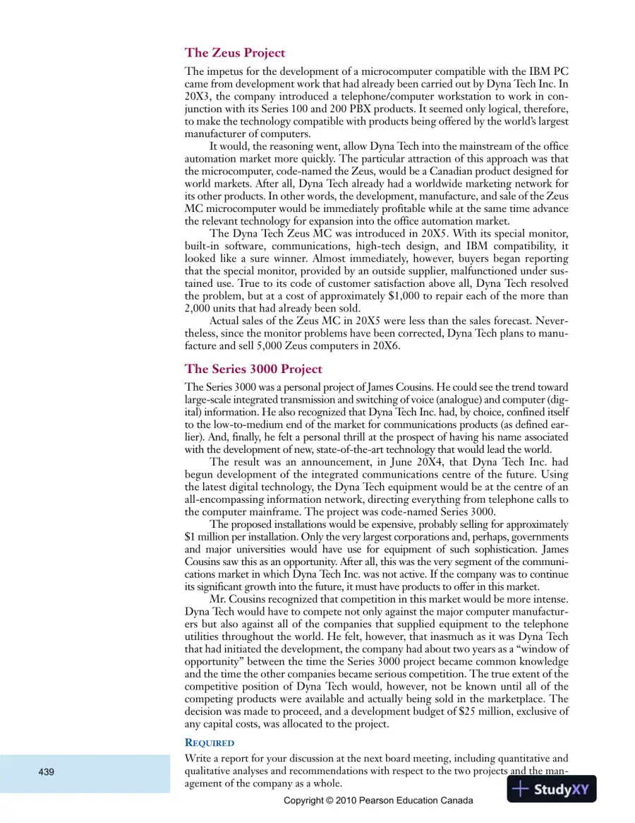 Solution Manual For Cost Accounting: Managerial Emphasis with MyAccountingLab, Fifth Canadian Edition, page 11
