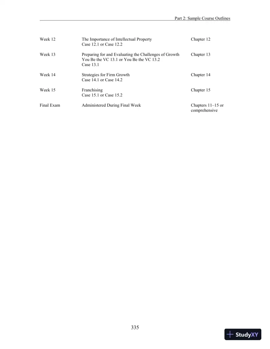 Entrepreneurship: Successfully Launching New Ventures, 6th Edition Solution Manual, page 11