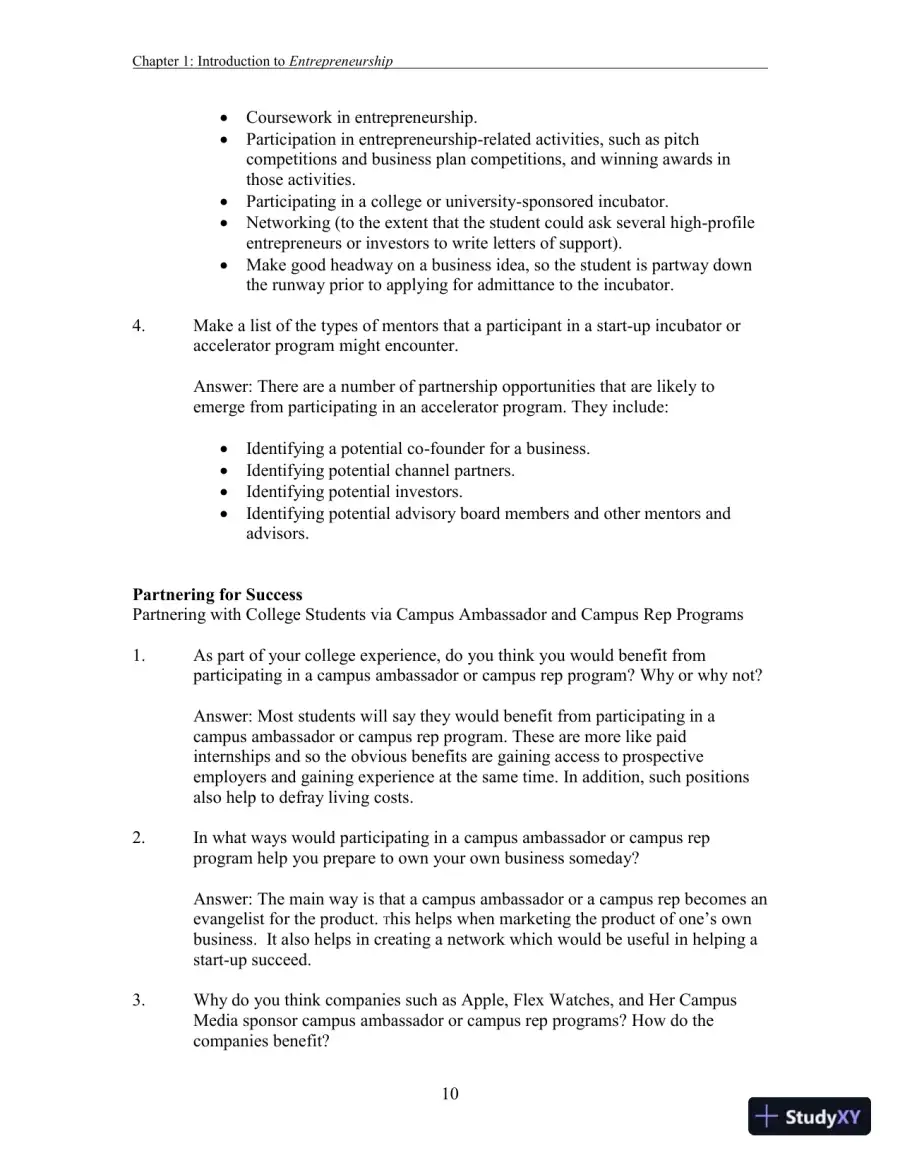 Entrepreneurship: Successfully Launching New Ventures, 6th Edition Solution Manual, page 28