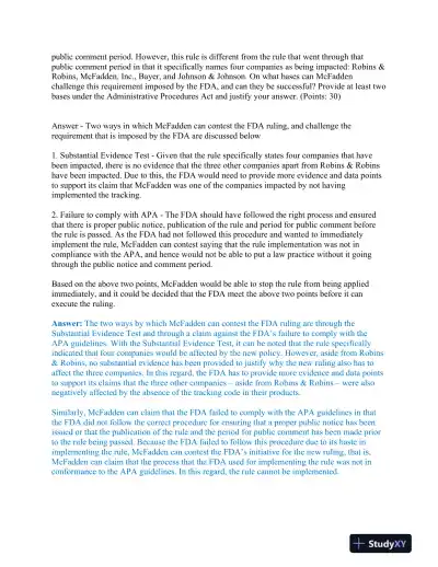 MGMT 520 Final Exam - Page 3 preview image