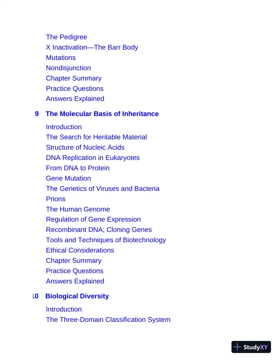AP Biology: With 2 Practice Tests, 7th Edition (2020), page 12