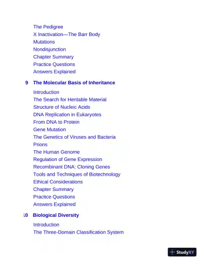 AP Biology: With 2 Practice Tests, 7th Edition (2020) - Page 12 preview image