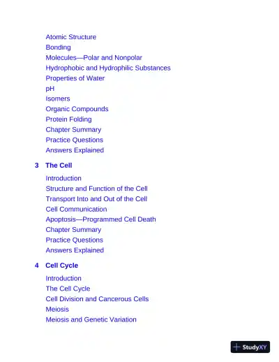 AP Biology: With 2 Practice Tests, 7th Edition (2020) - Page 9 preview image