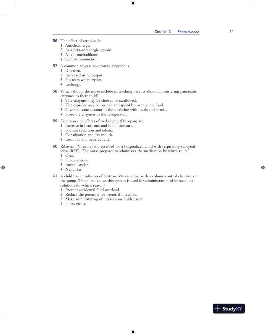 Pediatric Success : NCLEX-style QandA Review (2019), page 27