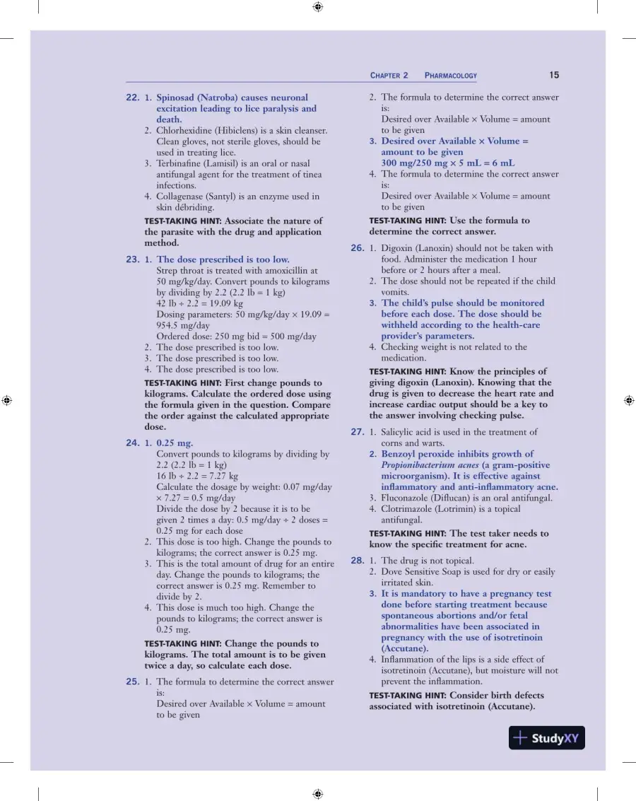 Pediatric Success : NCLEX-style QandA Review (2019), page 31