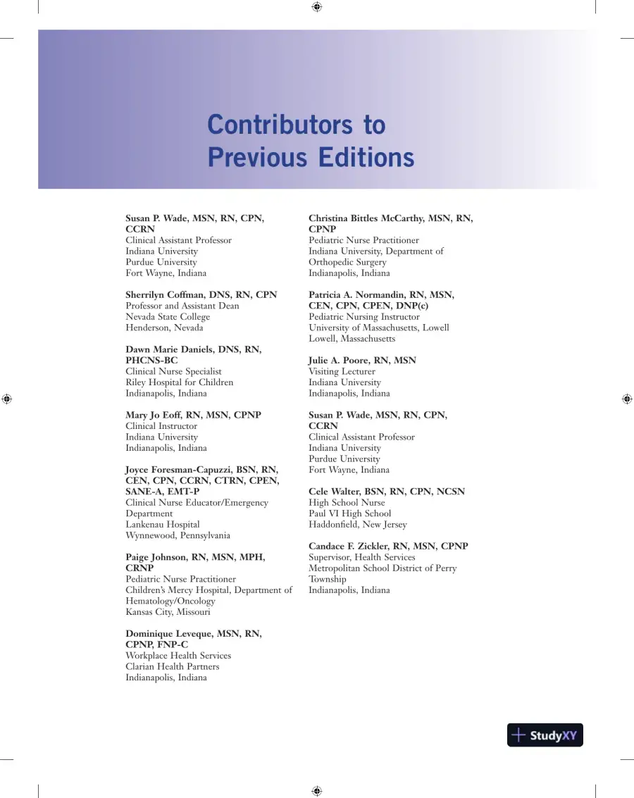 Pediatric Success : NCLEX-style QandA Review (2019), page 9