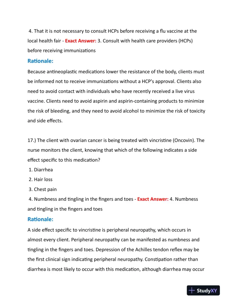 2023-2024 HESI Pharmacology Practice Question With Answers (245 Solved Questions), page 11