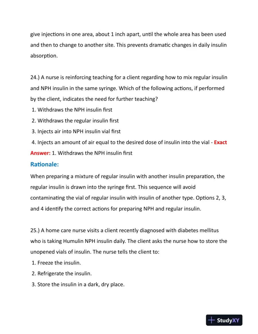 2023-2024 HESI Pharmacology Practice Question With Answers (245 Solved Questions), page 16