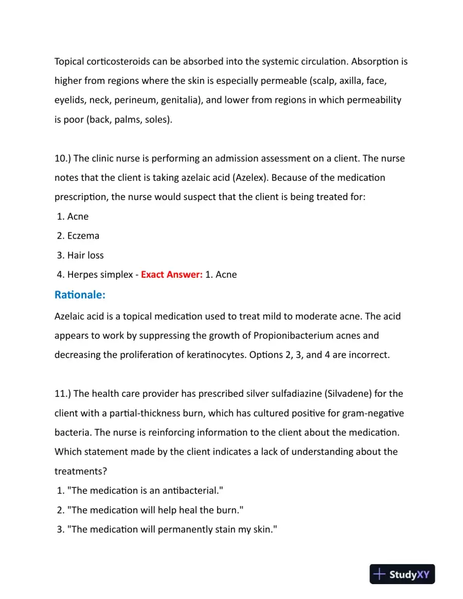 2023-2024 HESI Pharmacology Practice Question With Answers (245 Solved Questions), page 7