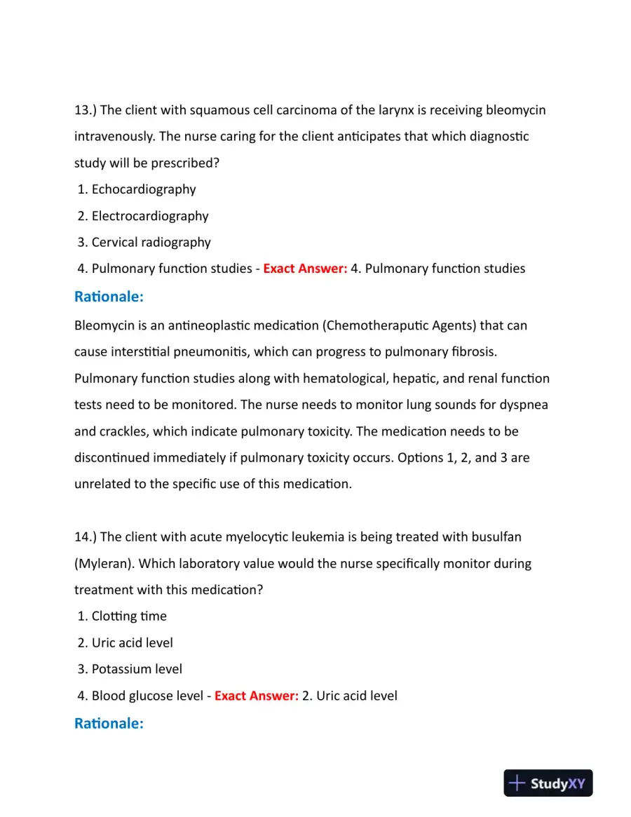 2023-2024 HESI Pharmacology Practice Question With Answers (245 Solved Questions), page 9