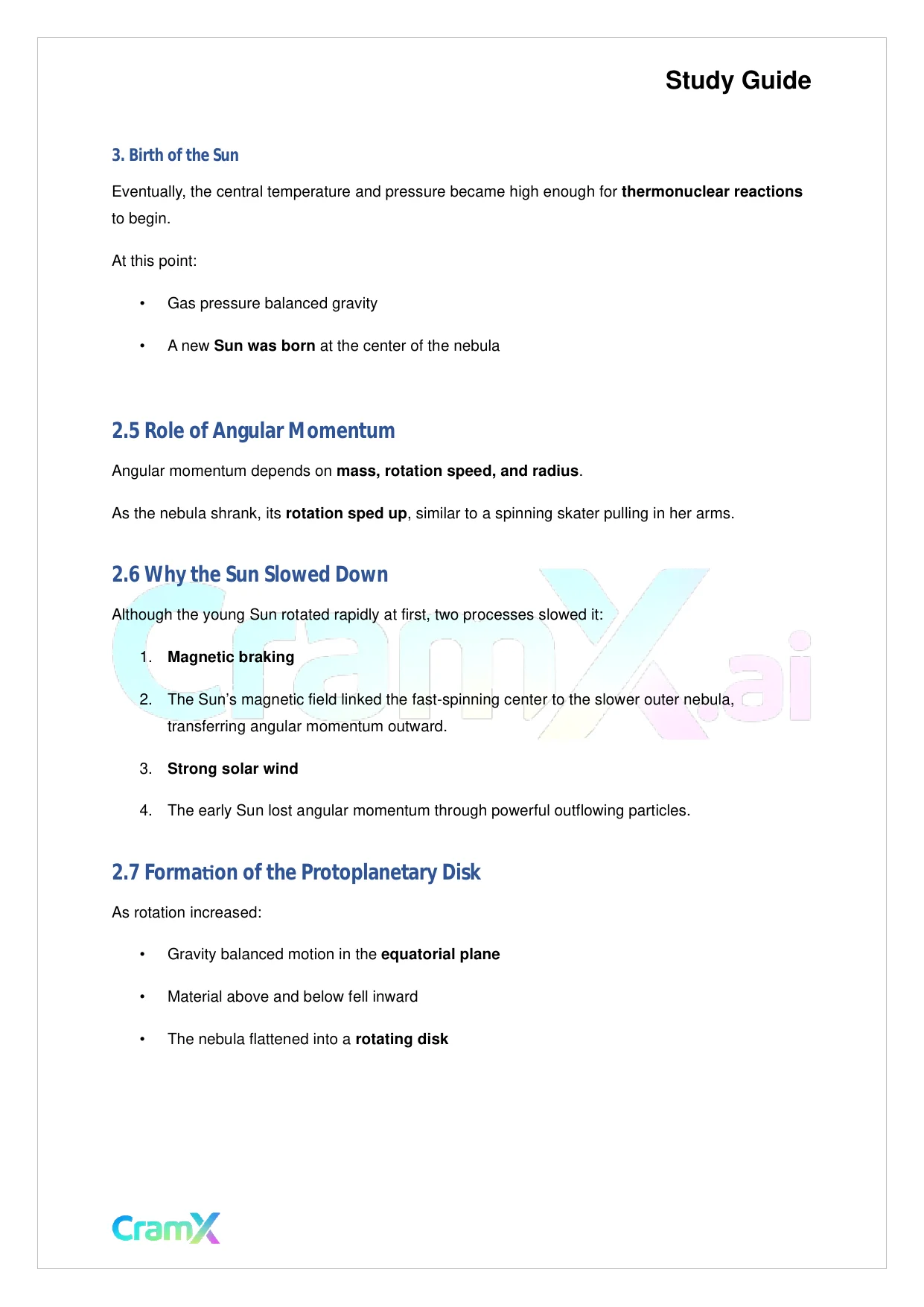 Astronomy - The Solar System - Page 5 preview image
