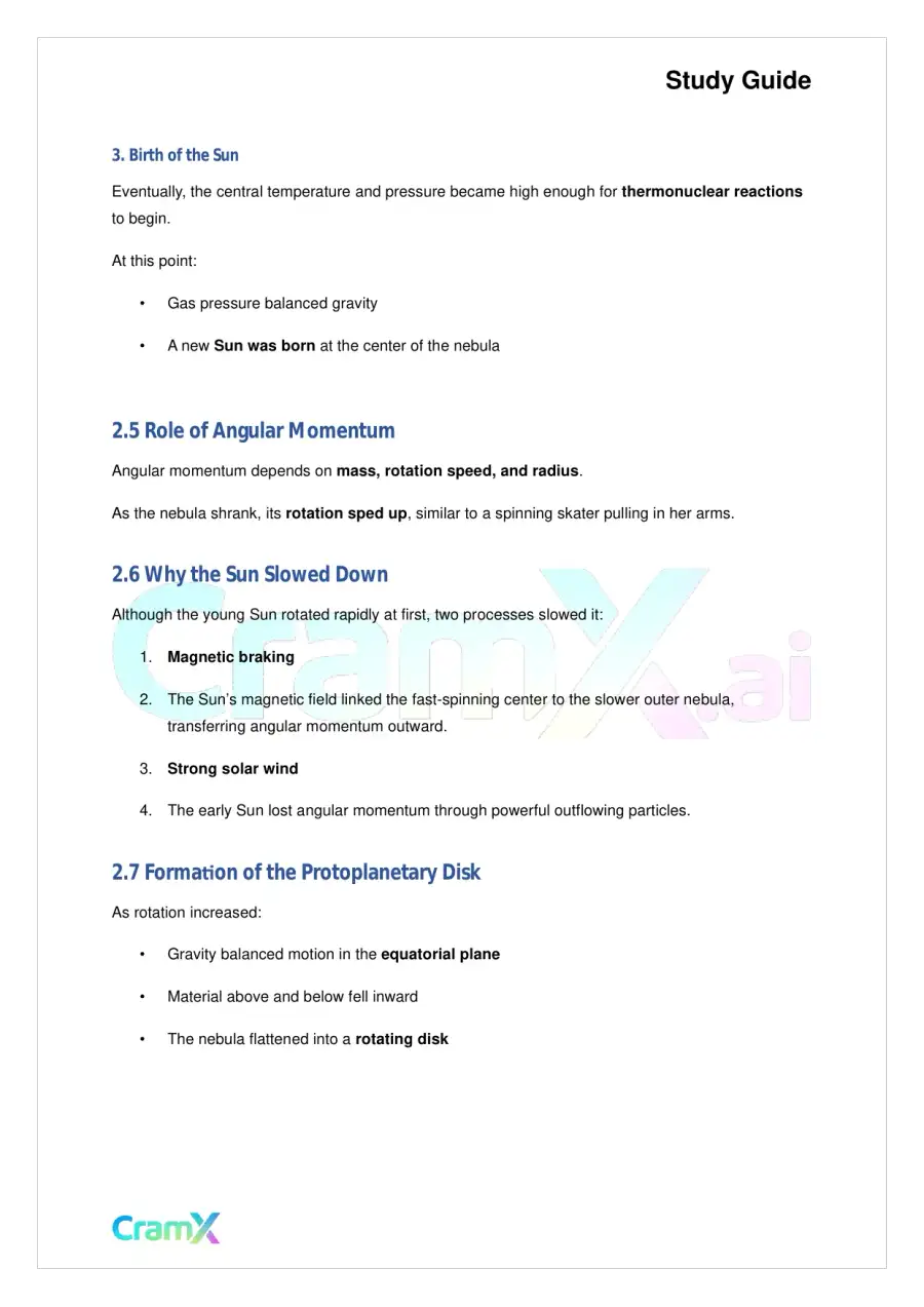 Astronomy - The Solar System, page 5