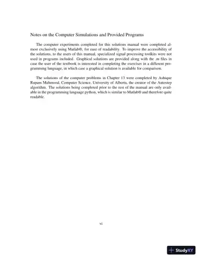 Solution Manual for Adaptive Filter Theory, 5th Edition - Page 4 preview image