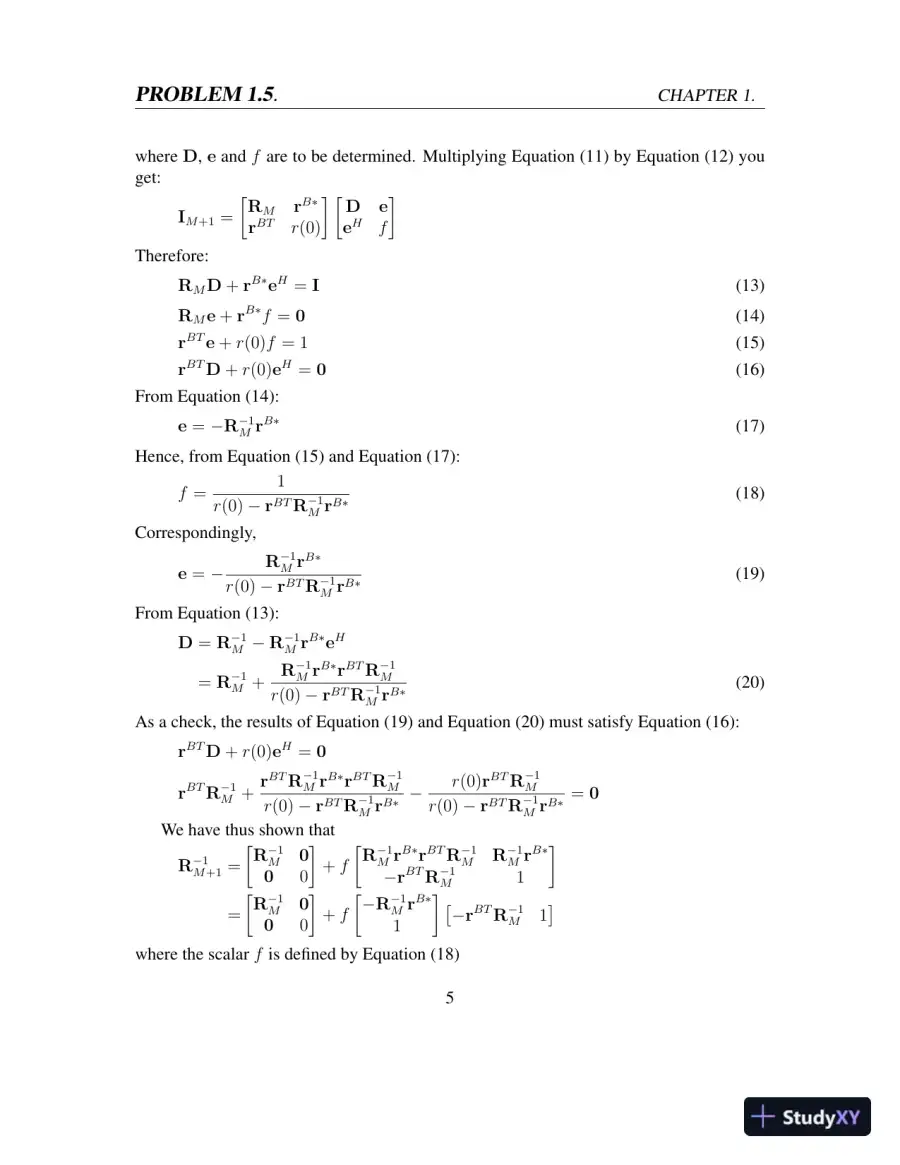 Solution Manual for Adaptive Filter Theory, 5th Edition, page 9