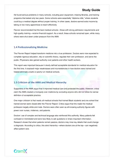 Sociology - Health and Medicine - Page 2 preview image