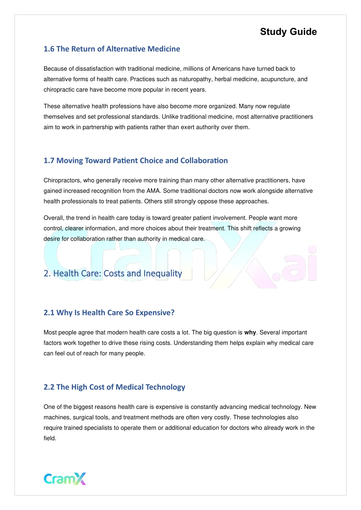 Sociology - Health and Medicine - Page 3 preview image