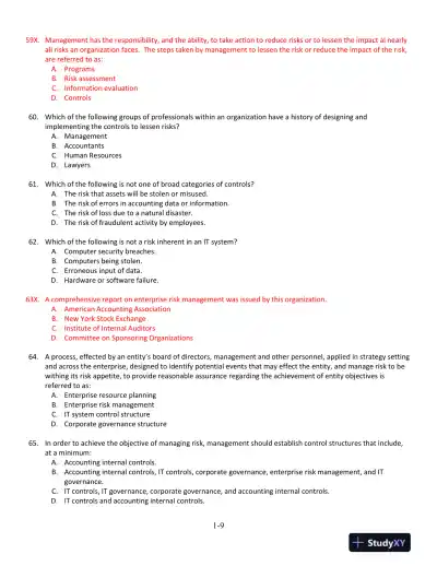 Accounting Information Systems: The Processes and Controls 2nd Edition Test Bank - Page 10 preview image