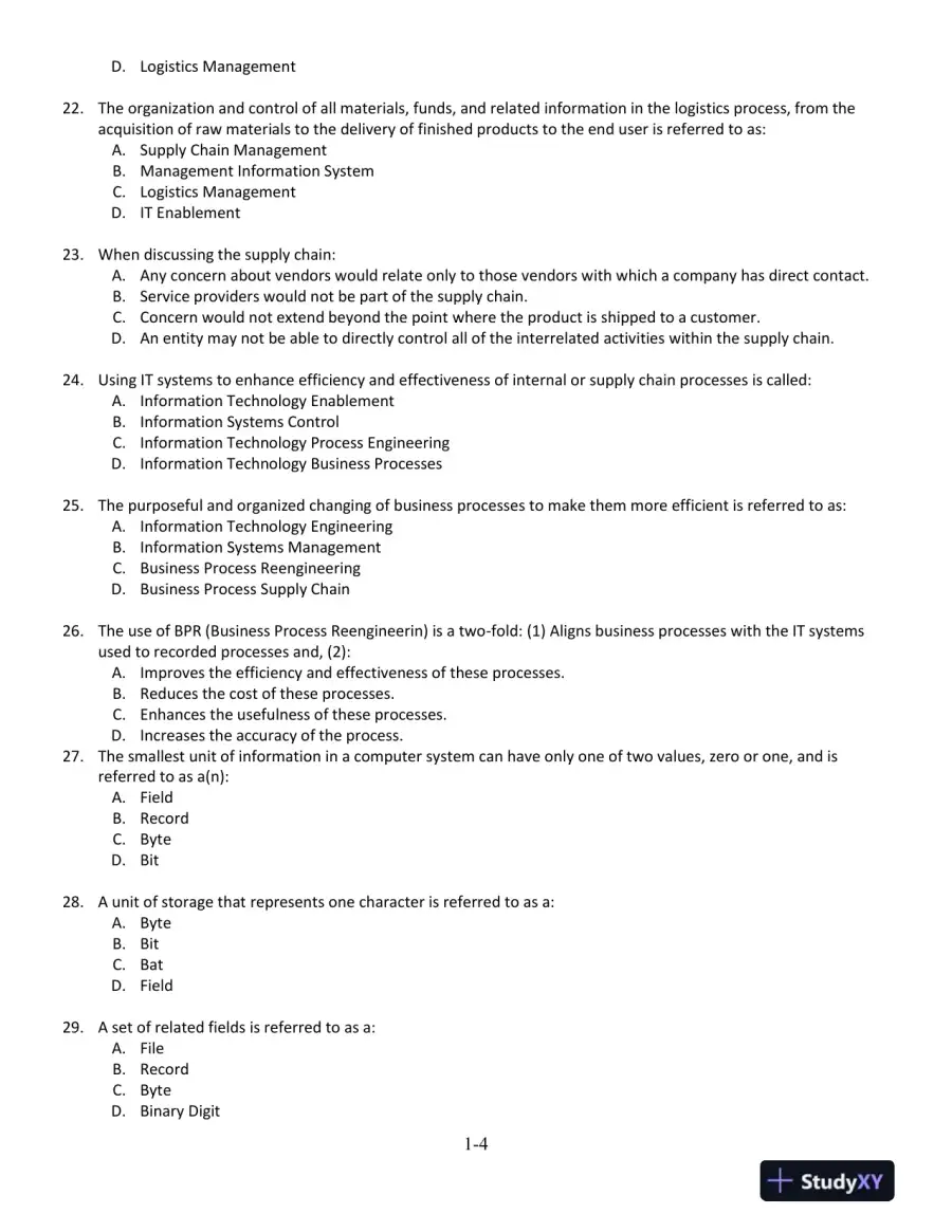 Accounting Information Systems: The Processes and Controls 2nd Edition Test Bank, page 5