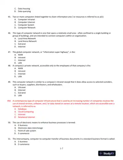 Accounting Information Systems: The Processes and Controls 2nd Edition Test Bank - Page 8 preview image