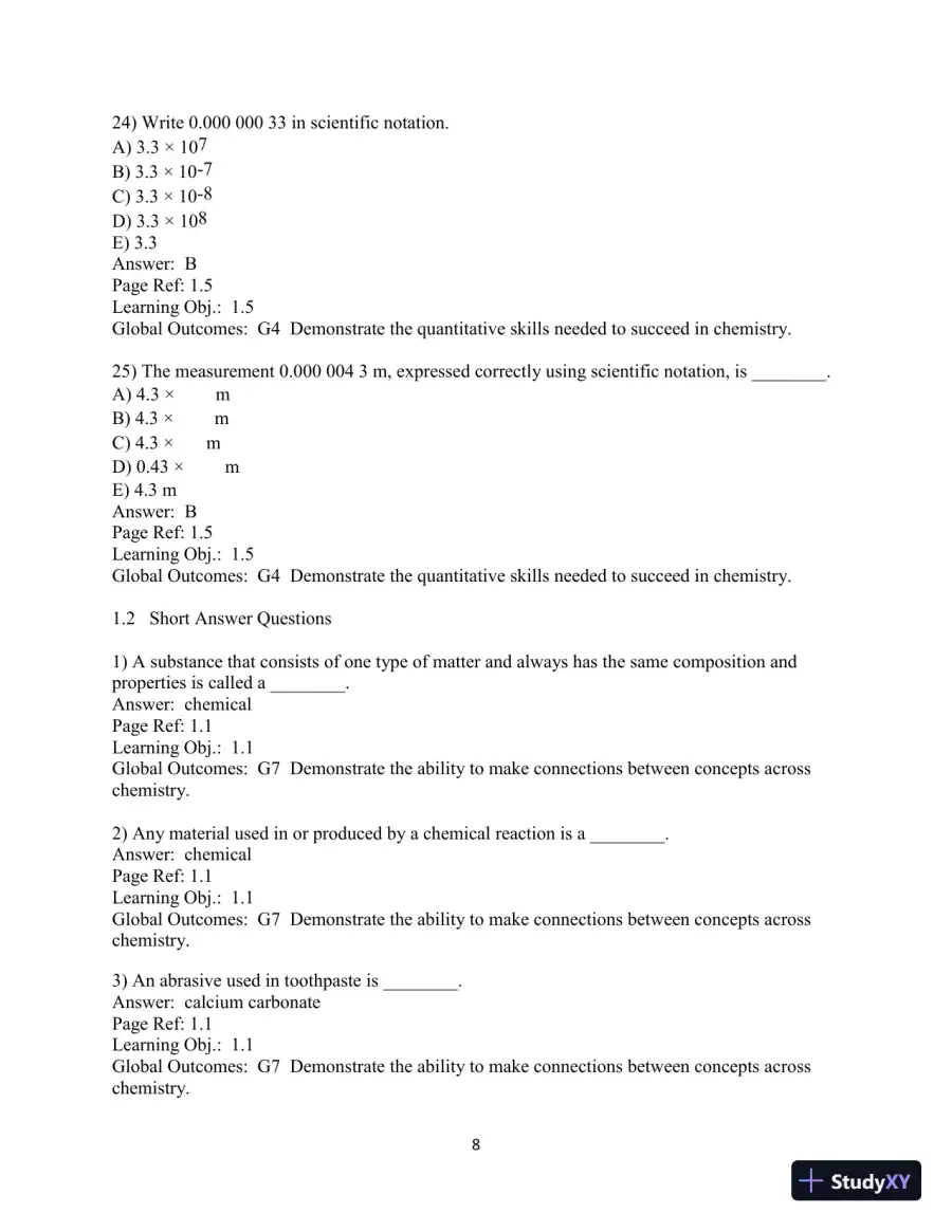 Test Bank For Chemistry: An Introduction to General, Organic, and Biological Chemistry 13th Edition Test Bank, page 9