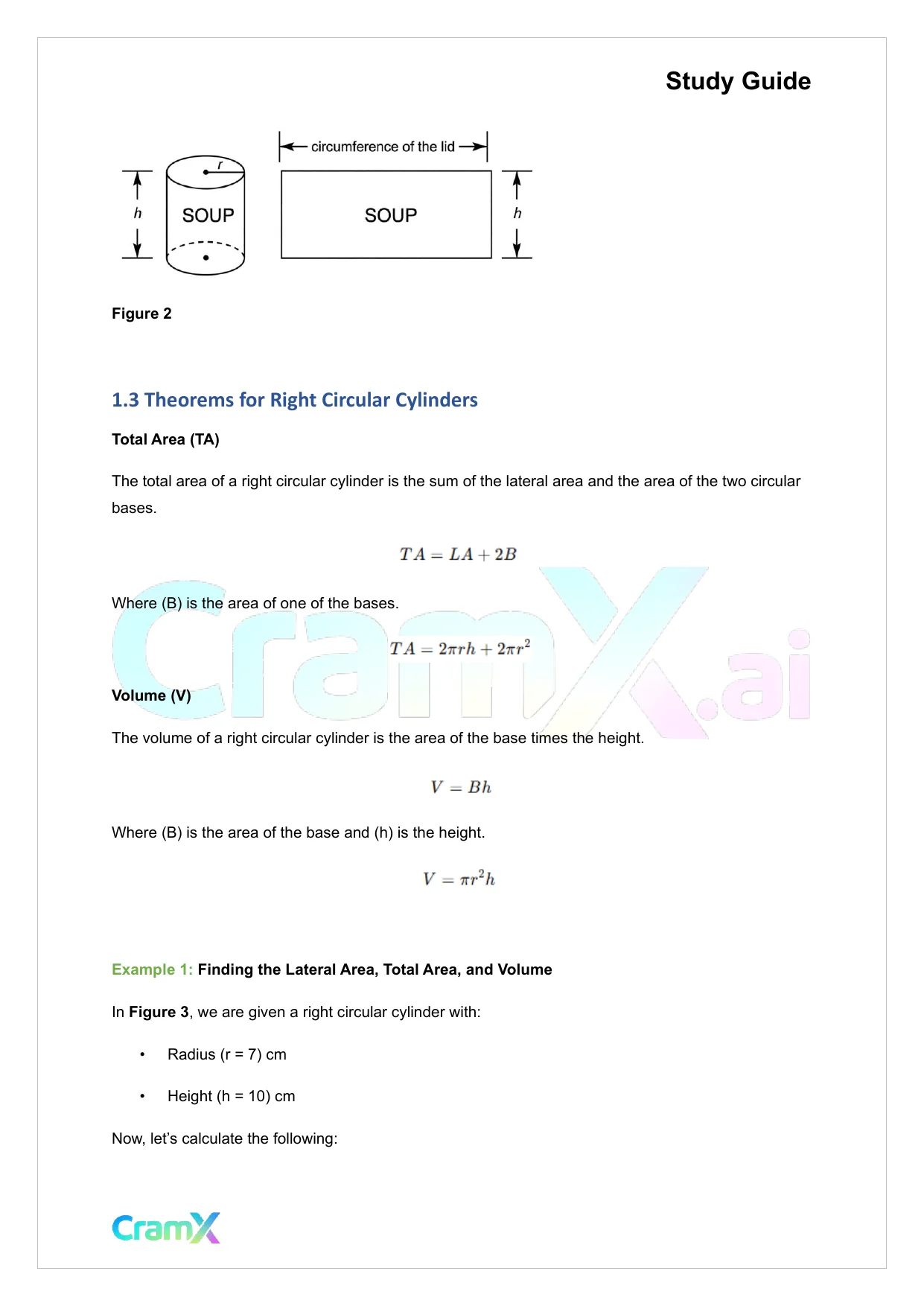 Geometry - Geometric Solids - Page 2 preview image