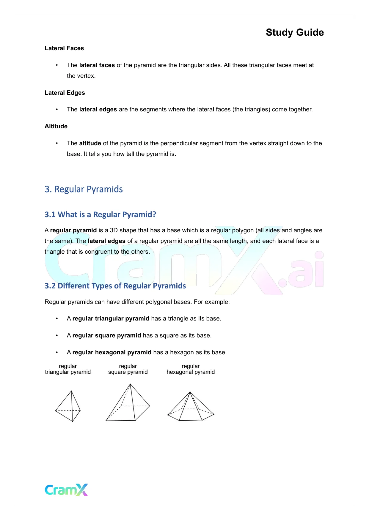 Geometry - Geometric Solids - Page 4 preview image