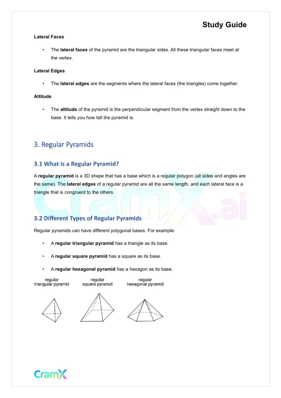 Geometry - Geometric Solids, page 4