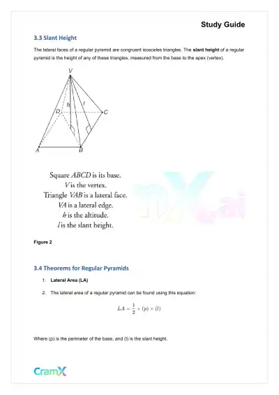 Geometry - Geometric Solids - Page 5 preview image
