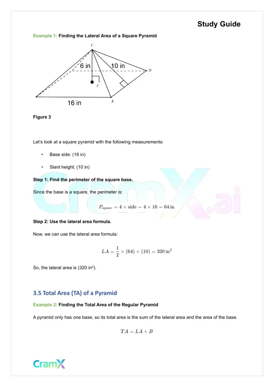 Geometry - Geometric Solids, page 6