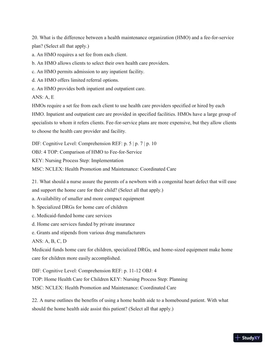 Test Bank For Introduction To Medical-Surgical Nursing, 6th Edition, page 10