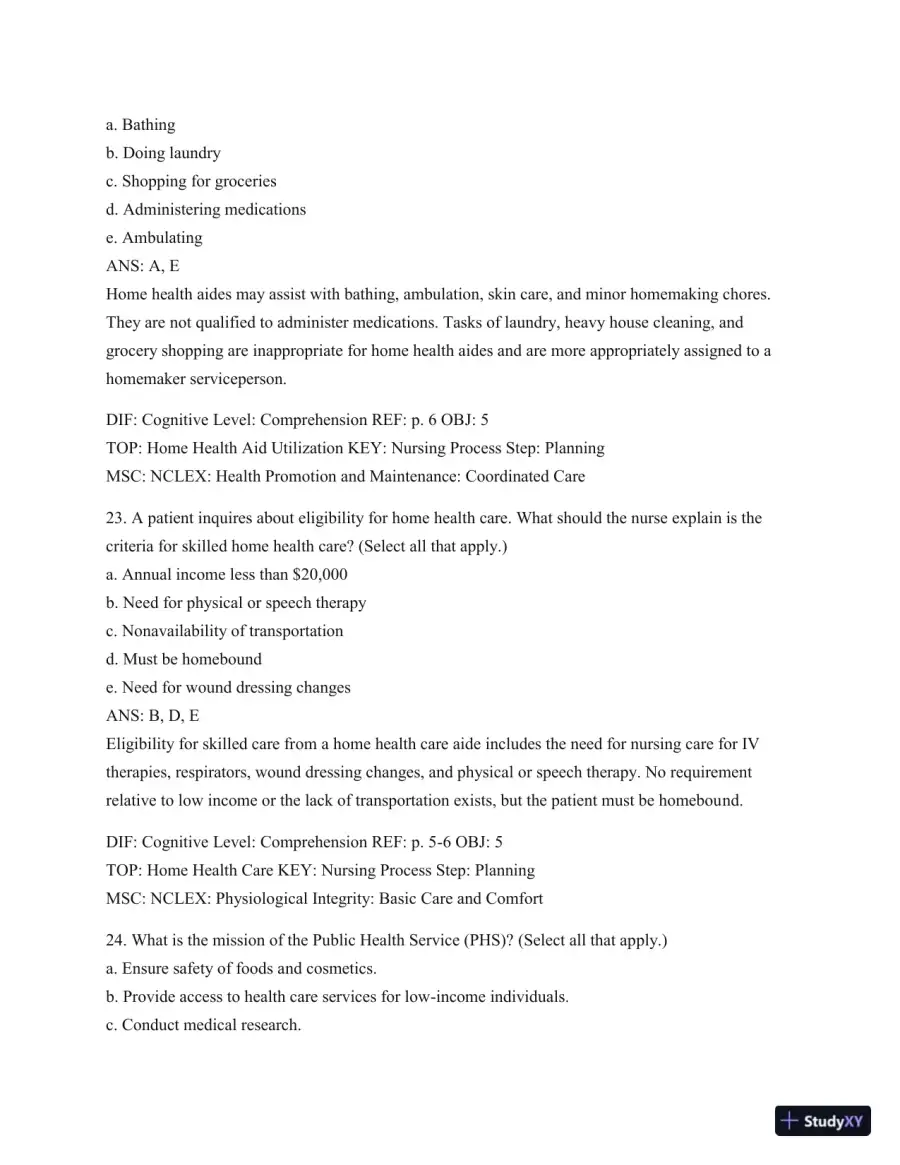Test Bank For Introduction To Medical-Surgical Nursing, 6th Edition, page 11