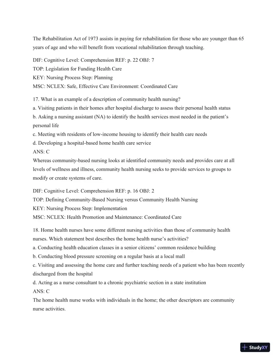 Test Bank For Introduction To Medical-Surgical Nursing, 6th Edition, page 21