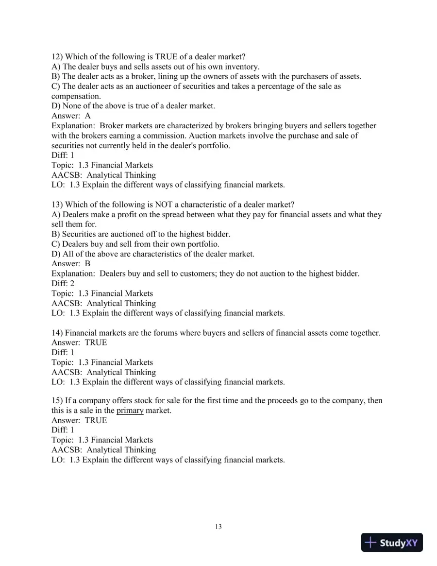 Test Bank for Financial Management: Core Concepts, 4th Edition, page 15