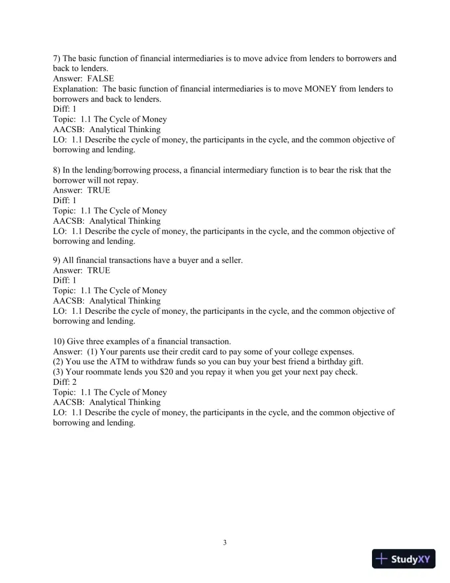 Test Bank for Financial Management: Core Concepts, 4th Edition, page 5