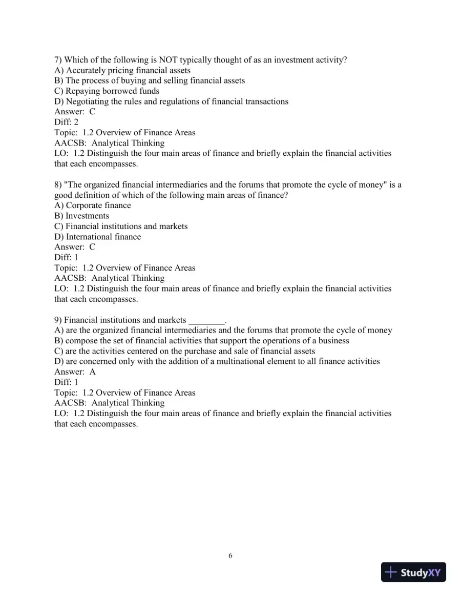 Test Bank for Financial Management: Core Concepts, 4th Edition, page 8