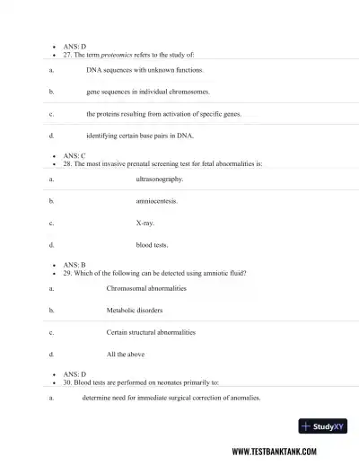 Pathophysiology of Disease: An Introduction to Clinical Medicine 8th Edition Test Bank - Page 22 preview image