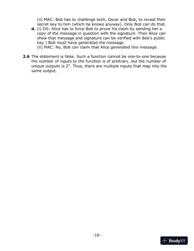 Solution Manual for Computer Security: Principles and Practice, 4th Edition - Page 15 preview image