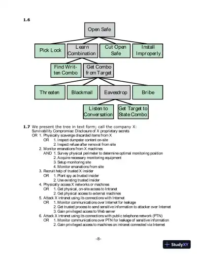Solution Manual for Computer Security: Principles and Practice, 4th Edition - Page 7 preview image