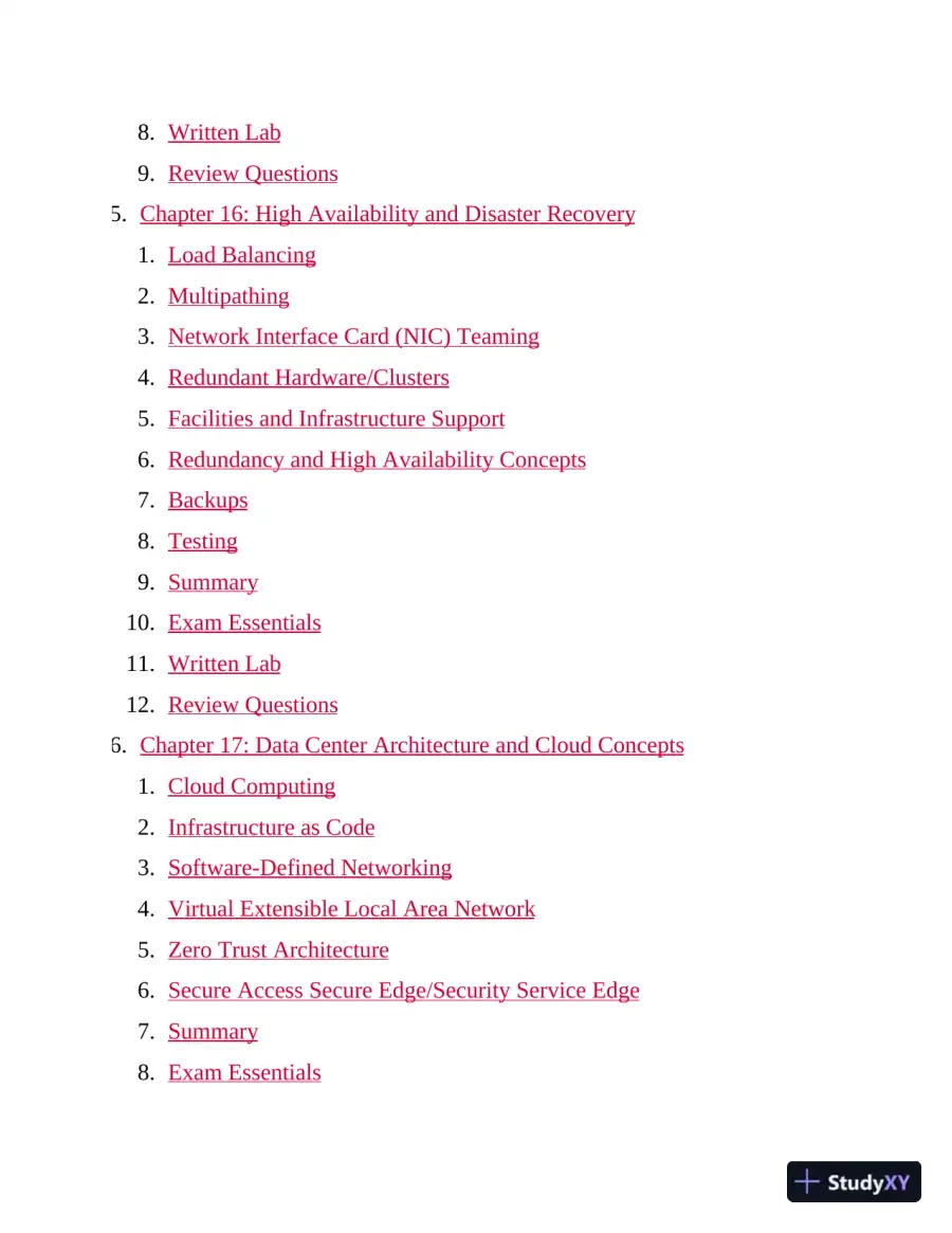 CompTIA Security+ Study Guide with over 500 Practice Test Questions : Exam SY0-701 (2023), page 10